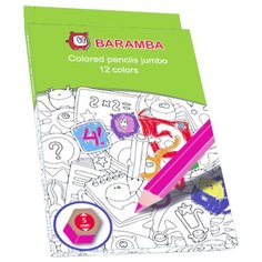 BARAMBA Цветные карандаши Jumbo