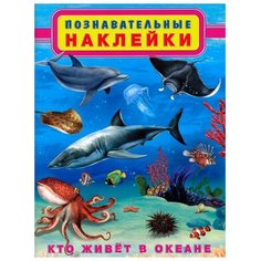 Книжка с наклейками Фламинго