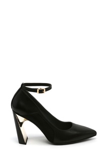 Черные кожаные туфли Molten Pump Hi United Nude