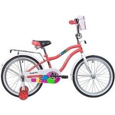 Велосипед 2-х колесный NOVATRACK 20 CANDY коралловый 205CANDY.CRL9