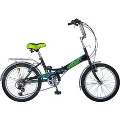 Велосипед 2-х колесный NOVATRACK 20 складной FS30 черный Shimano TY-21 20FFS306SV.BK8