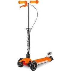 Самокат 3-х колесный NOVATRACK RainBow, подростковый, складной, широкие свет. колеса PU 120*90 120W. RAINBOW. OR9