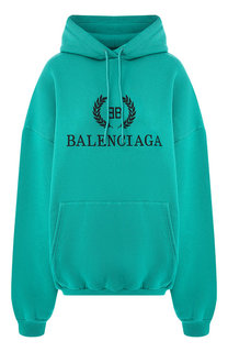 Хлопковое худи Balenciaga