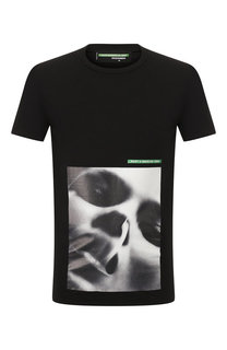 Хлопковая футболка Dsquared2