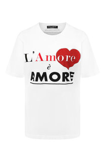 Хлопковая футболка Dolce & Gabbana