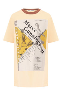 Хлопковая футболка Acne Studios