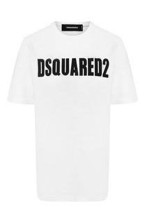 Хлопковая футболка Dsquared2