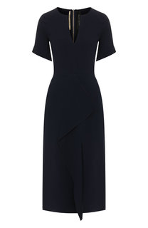 Платье с оборкой Roland Mouret