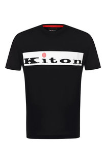 Хлопковая футболка Kiton