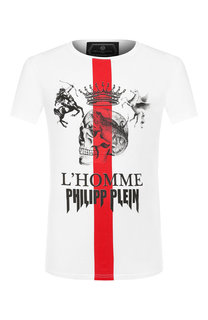 Хлопковая футболка Philipp Plein