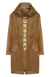 Плащ с капюшоном Burberry