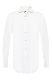 Хлопковая рубашка Kiton