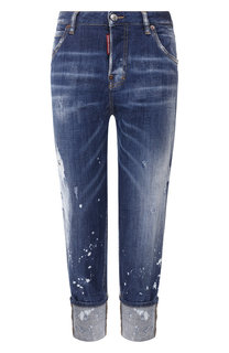 Джинсы с отворотами Dsquared2