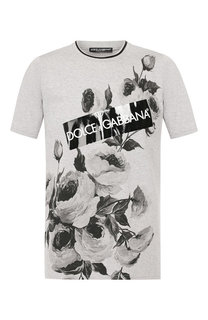 Хлопковая футболка Dolce & Gabbana