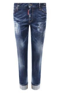Джинсы с отворотами Dsquared2