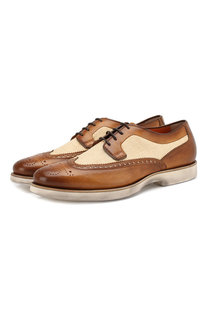 Кожаные дерби Santoni
