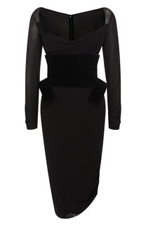 Платье из вискозы Tom Ford