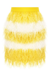Юбка с перьями MSGM