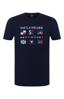 Хлопковая футболка Paul&Shark
