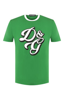 Хлопковая футболка Dolce & Gabbana