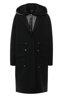 Пальто из смеси кашемира и шерсти Giorgio Armani