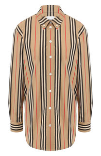 Хлопковая рубашка Burberry
