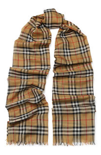 Шарф из смеси шерсти и кашемира Burberry
