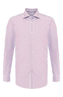 Хлопковая рубашка Kiton