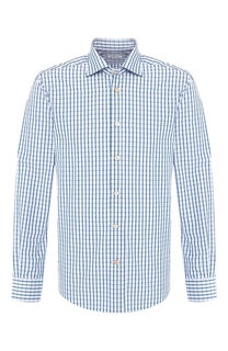 Хлопковая рубашка Kiton
