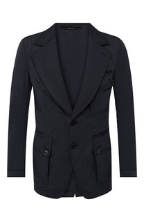 Куртка с отделкой из кожи Tom Ford