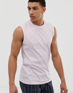 Розовая майка из органического хлопка ASOS DESIGN - Розовый