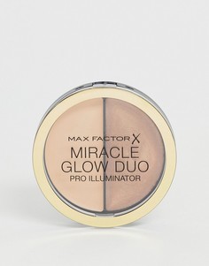 Два хайлайтера с эффектом сияния Max Factor Miracle 20 Medium - Мульти