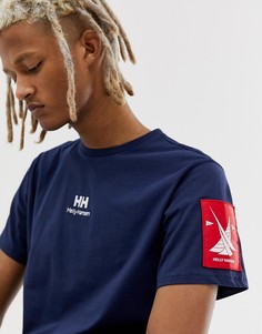 Темно-синяя футболка Helly Hansen Urban 2.0 - Темно-синий