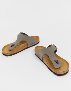 Светло-бежевые сандалии Birkenstock Ramses birko-flor - Бежевый