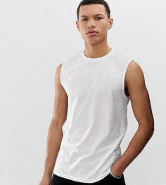 Белая майка ASOS DESIGN Tall - Белый