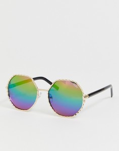 Фиолетовые солнцезащитные очки Quay Australia breeze in - Фиолетовый