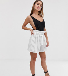 Полосатые шорты в винтажном стиле ASOS DESIGN Petite - Мульти