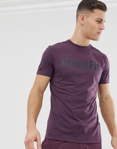 Бордовая футболка Reebok Crossfit Speedwick - Красный