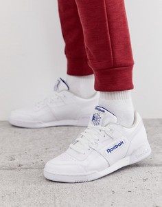 Белые кроссовки Reebok Workout Plus 2759 - Белый