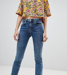 Укороченные расклешенные джинсы River Island - Синий