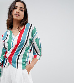 Топ в полоску Boohoo - Мульти