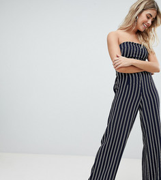 Комбинезон-бандо в полоску с завязкой на спине Missguided - Мульти