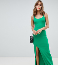 Облегающее платье макси River Island - Зеленый