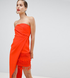 Облегающее платье с кисточками River Island - Красный