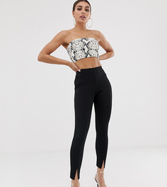 Черные зауженные брюки-сигареты Missguided - Черный