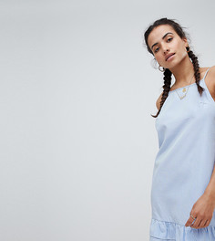 Платье в полоску с квадратным вырезом PrettyLittleThing - Синий