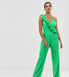 Комбинезон с оборками PrettyLittleThing - Зеленый