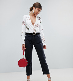 Черные джинсы прямого кроя Missguided - Черный