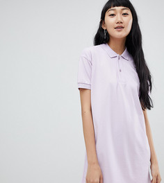 Сиреневое платье колор-блок Pull&Bear - Мульти
