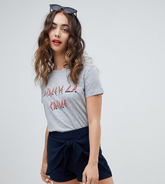 Шорты на завязке River Island - Темно-синий